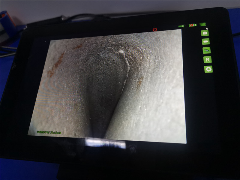 在管道上運用的高清工業(yè)內窺鏡